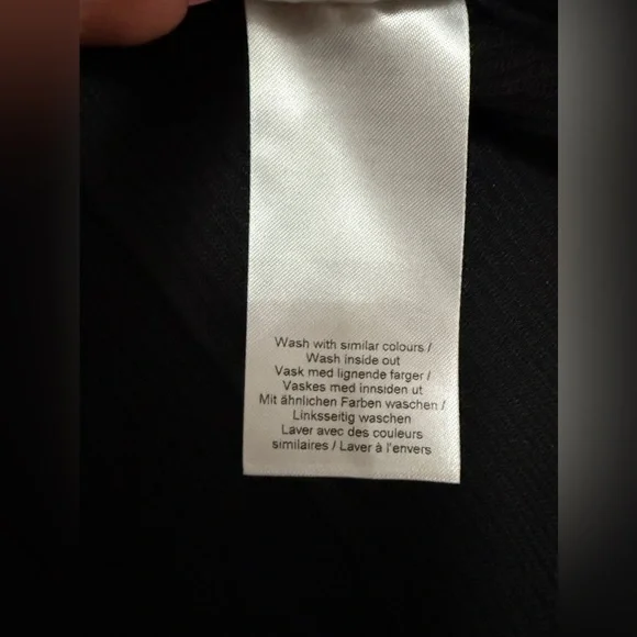 Ganni - Black Knit Dress with Balloon Sleeve - size Medium - LIKE NEW - Picture 15 of 16